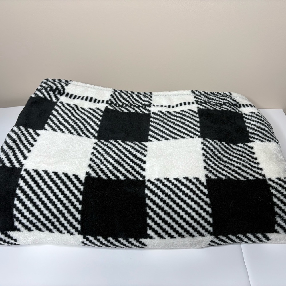 Vera Bradley Cozy Fleece Large Throw‎ (or Sm Bed Blanket). Classic Pattern.